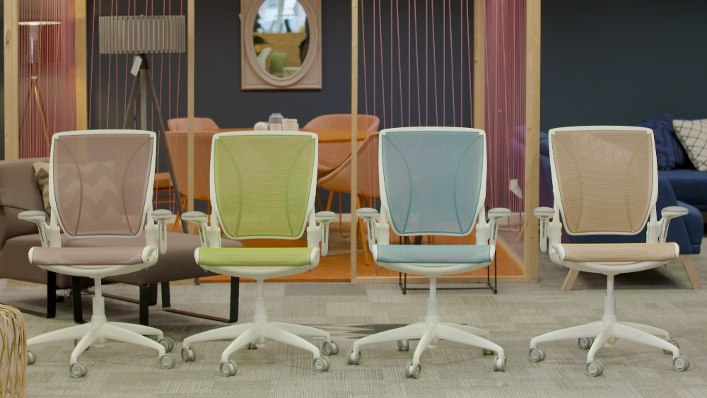 Diffrient World by Humanscale, White frame