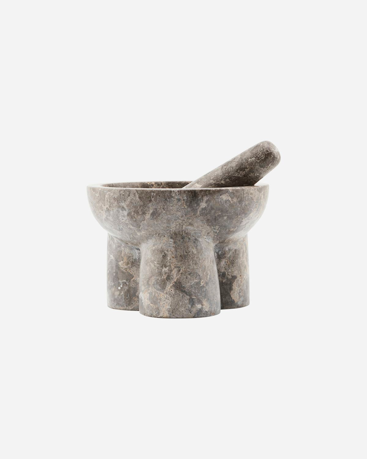 Pestle and Mortar, Grey / Brown