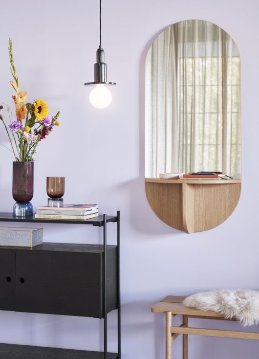 Nomad Wall Mirror Natural