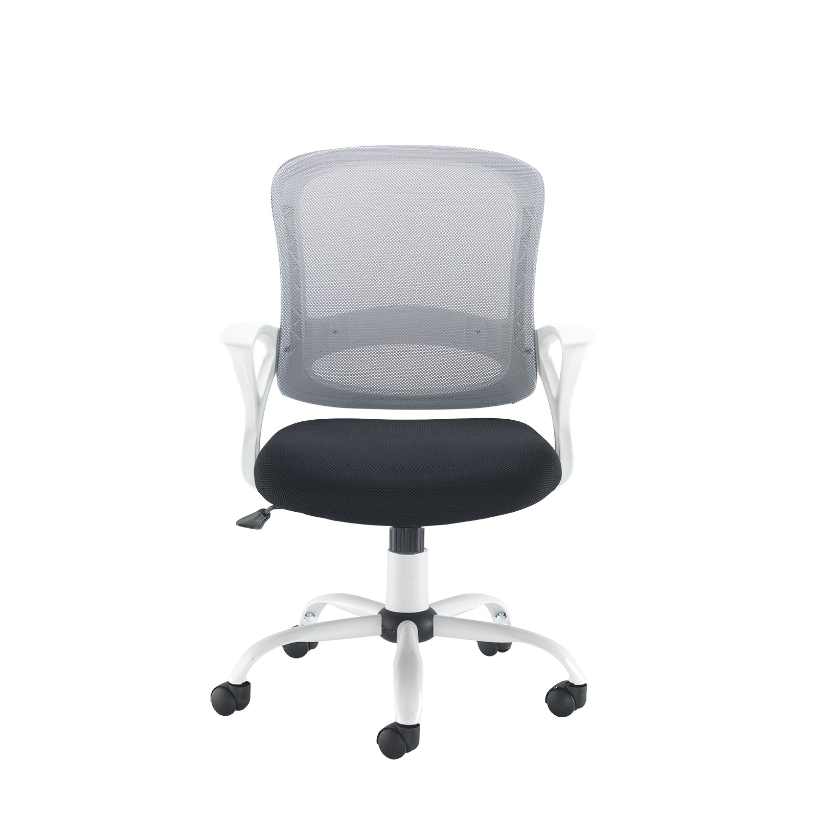 White Mesh Swivel Chair