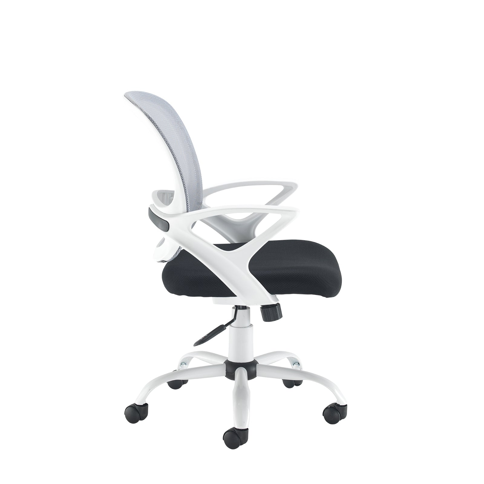 White Mesh Swivel Chair